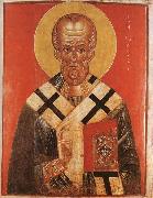 Icon of St Nicholas unknow artist